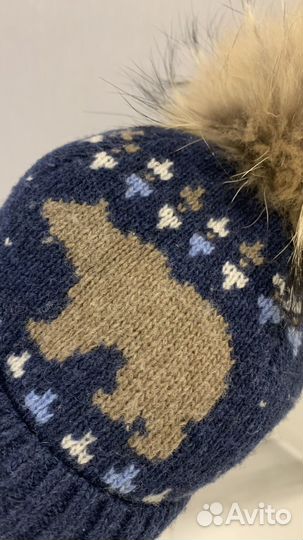 Зимняя шапка для мальчика 50 52