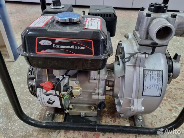 Бензиновая высоко напорная пажарная помпа
