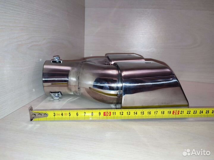 Насадка на глушитель двойная