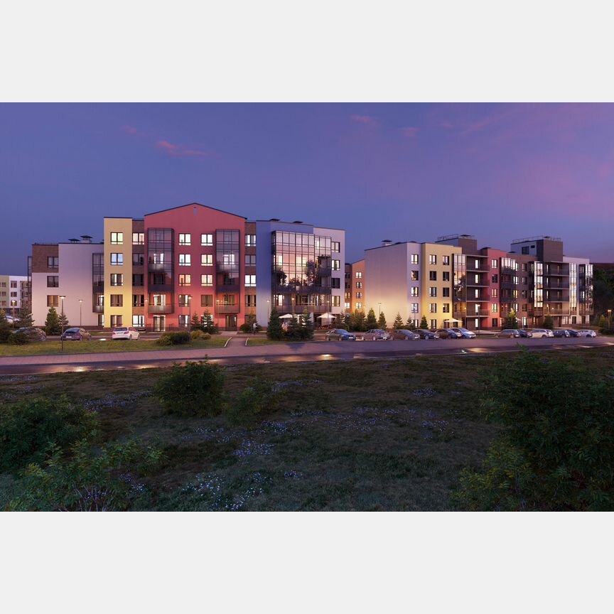 1-к. квартира, 38,4 м², 1/5 эт.