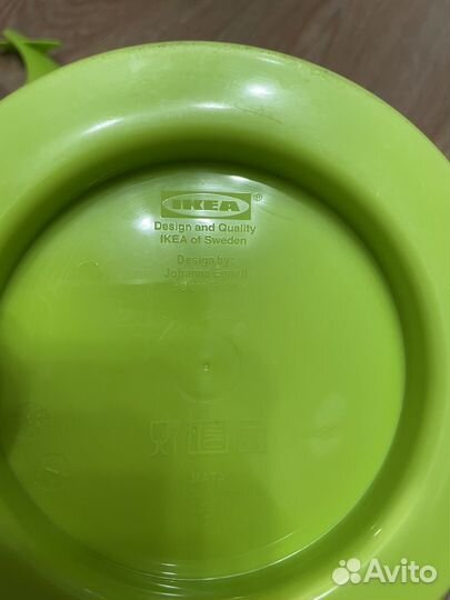 Набор детской посуды для кормления Икеа