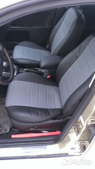 Чехлы автомобильные экокожа на Ford Mondeo 3 sedan