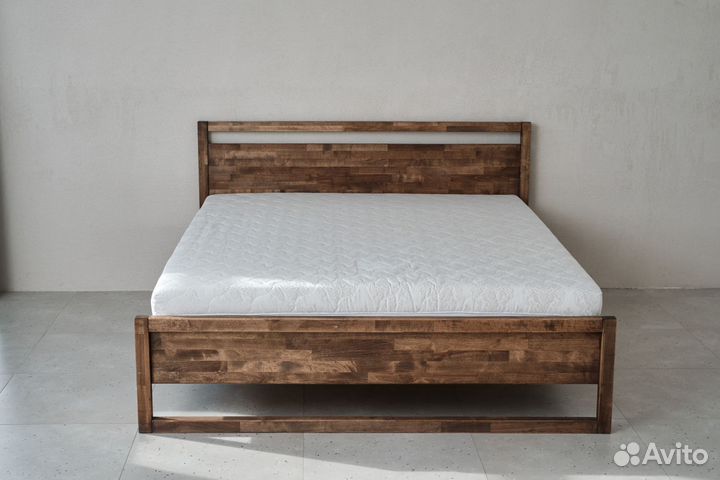Кровать двуспальная Next 160х200 из массива дерева