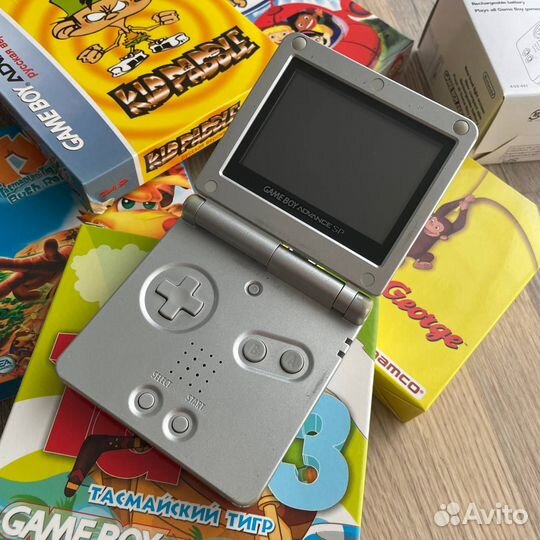 Game Boy Advance SP AGS-001 Silver