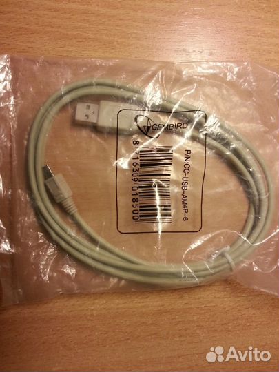 Продам кабель CC-USB2-AM4P-6