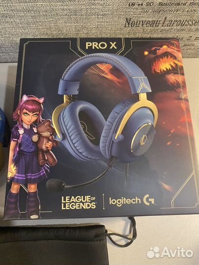 Наушники Logitech g pro x