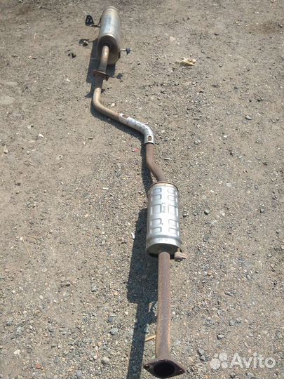 Kia rio 3 глушитель