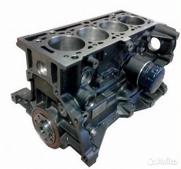 Блок цилиндров Renault с коленвалом
