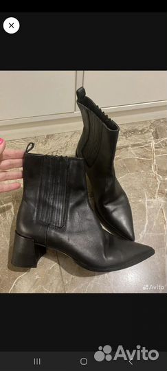 Ботильоны натуральная кожа