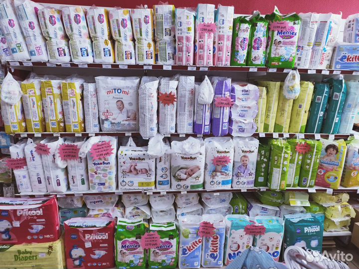 Подгузники и трусики разные фирмы