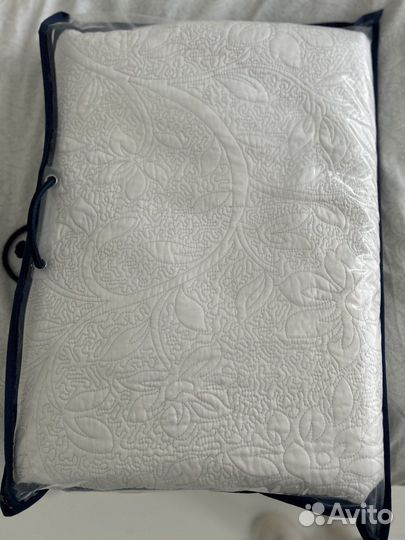 Покрывало zara home 230/250 белоснежное