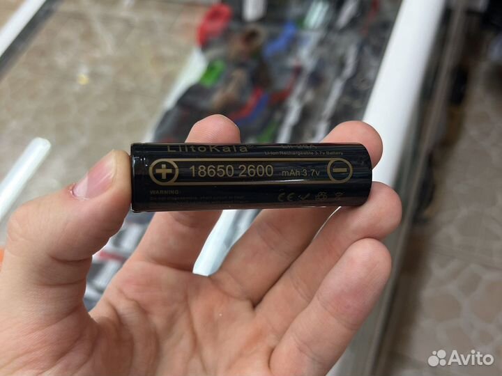 Аккумулятор 18650 Li-ion 2600mAh, 3,7V 26A