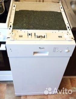 Посудомоечная машина whirlpool adp 45см