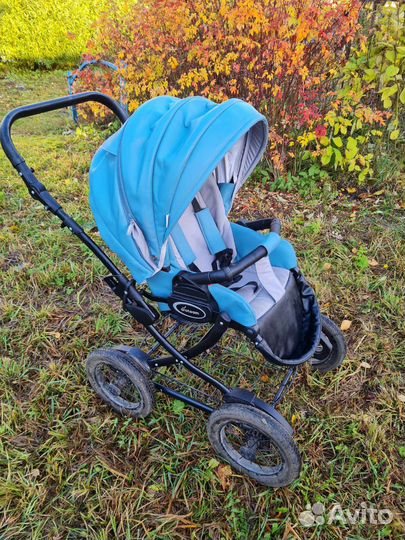 Коляска 2 в 1 эко кожа