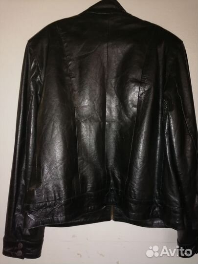 Кожаная куртка мужская