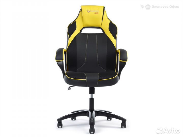 Кресло игровое Zombie VIking 2 Aero yellow