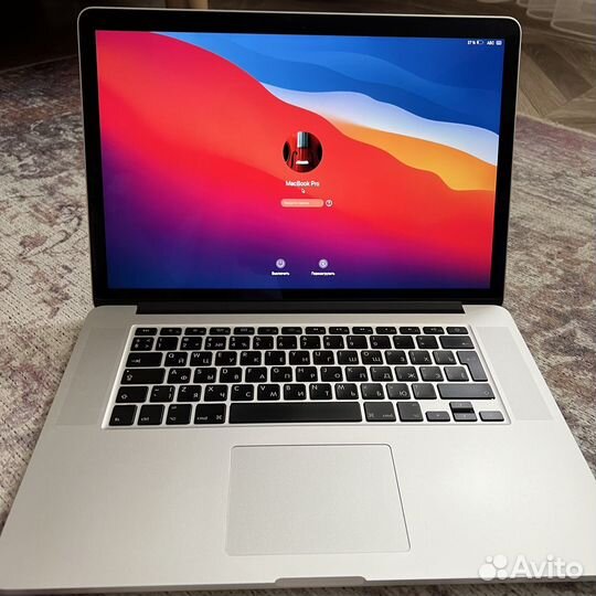 Ноутбук Macbook 15 pro 2014