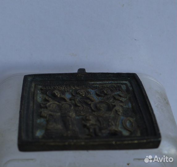 Меднолитая икона Кирик и Иулита