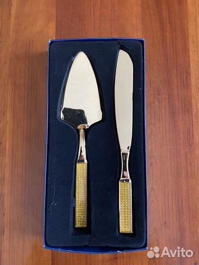 Нож и лопатка для десерта