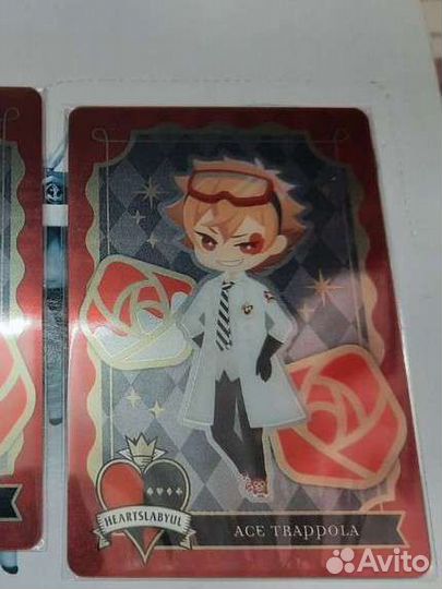 Коллекционные карточки Twisted Wonderland аниме