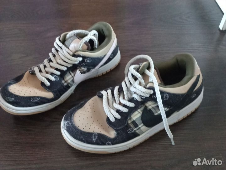 Кроссовки мужские nike sb dunk low travis scott