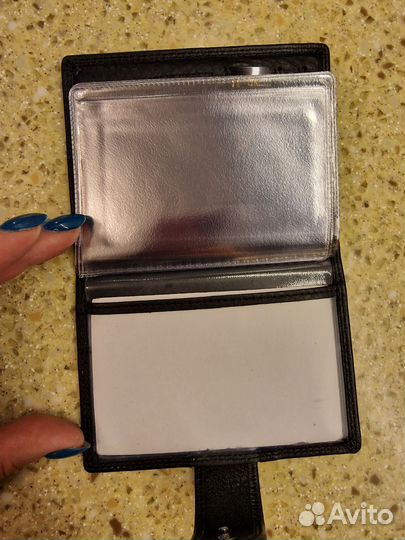 Кожаная обложка на права 912 см