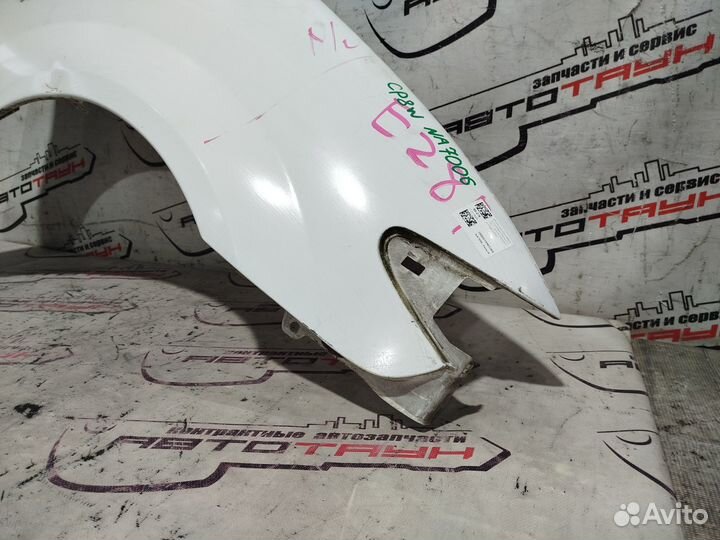 Крыло mazda premacy CP8W cpew C10152111A переднее правое 1 модель под порог белый, A3D NA7006