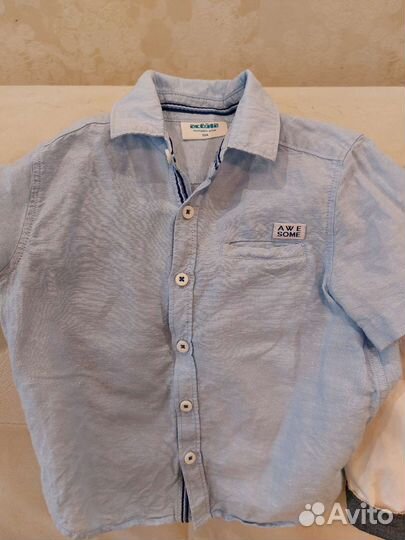 Рубашки для мальчика 98-104