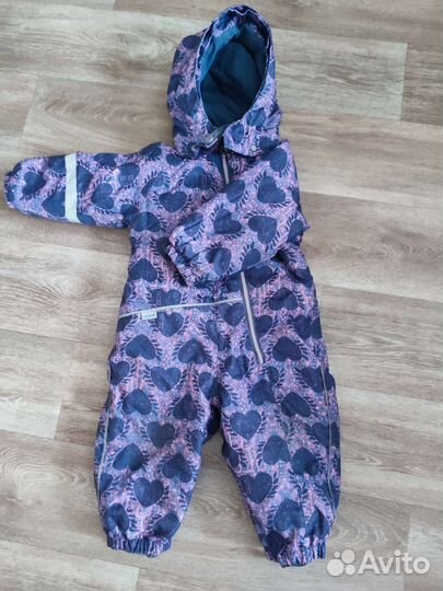 Детский зимний комбинезон на девочку