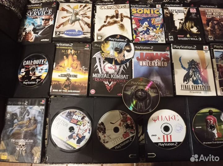 Игровые диски на ps2