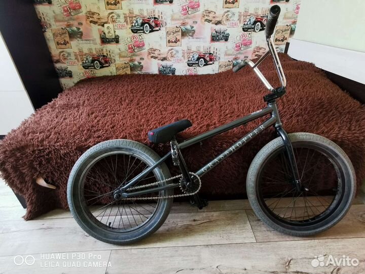 Велосипед BMX TechTeam Grasshopper графит