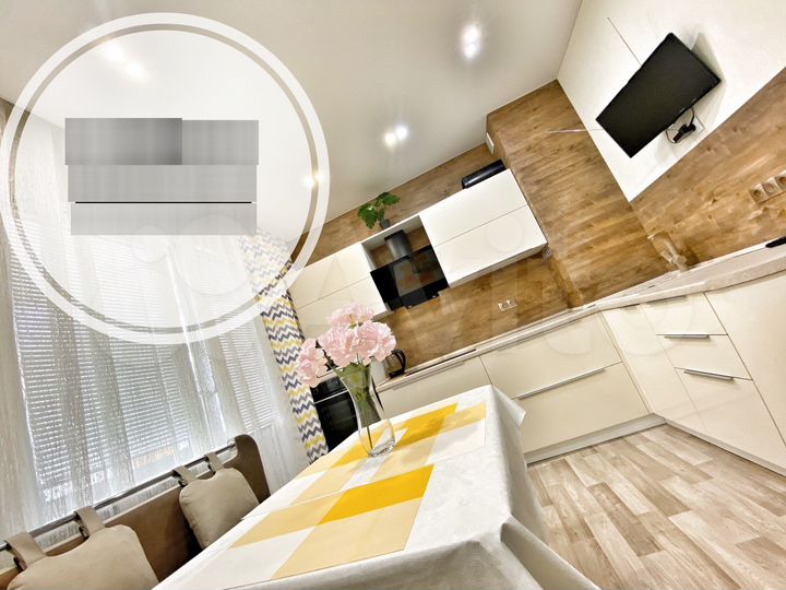 2-к. квартира, 60 м², 8/17 эт.