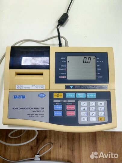 Анализатор состава тела TBF-310 Весы