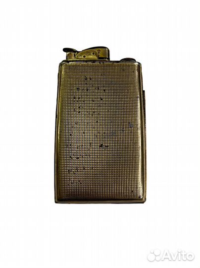 Винтажный портсигар и зажигалка Evans