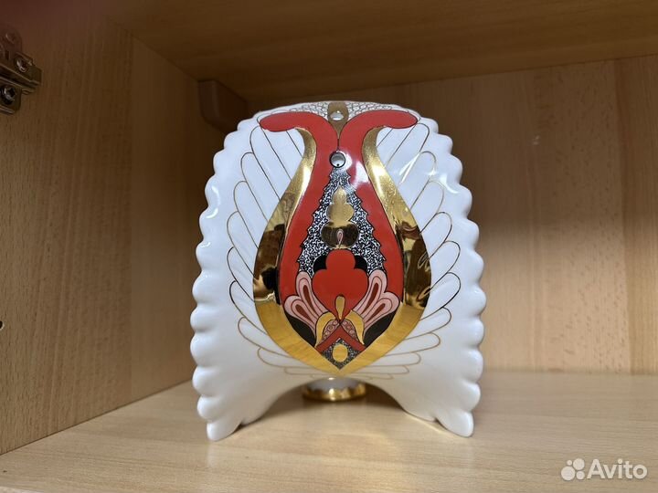 Жар-птица, птица счастья фарфор