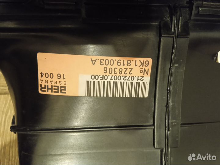 Корпус отопителя Seat Cordoba 1997года