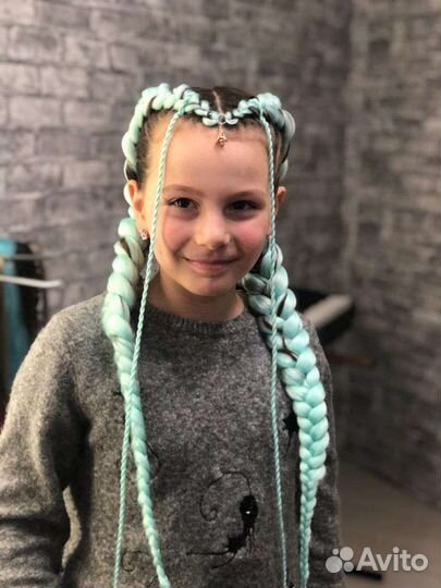 Канекалон.Плетение кос, афро,сенегальские,брейды и