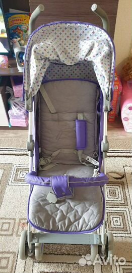 Прогулочная коляска трость бу