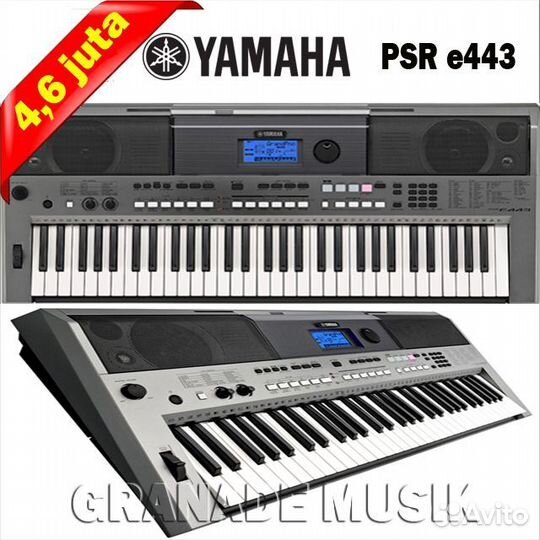 Синтезатор yamaha psr e443