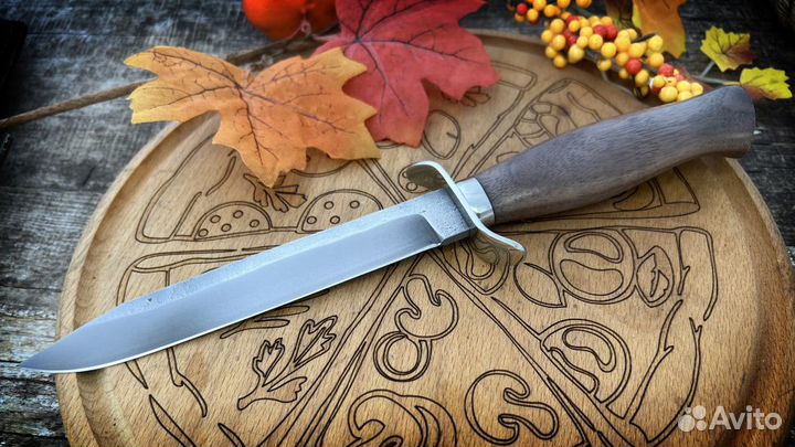Туристический универсальный нож из кованой к340