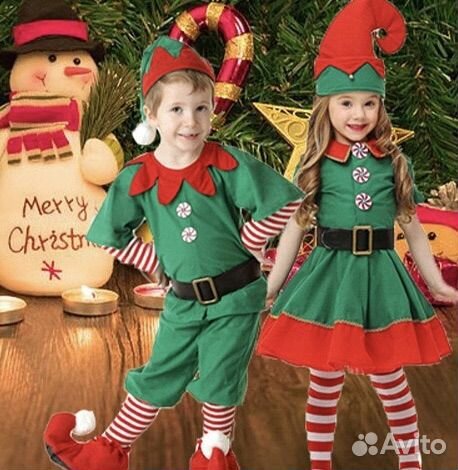 Новогодний костюм детский новый