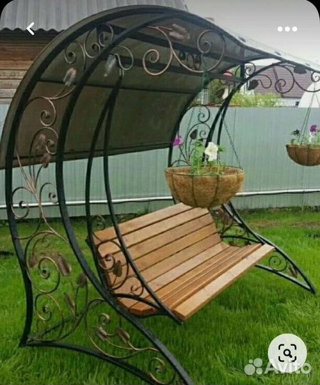 Кованные качели