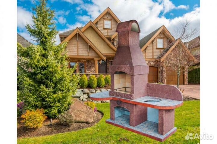 Печь - барбекю №12 А Аврора