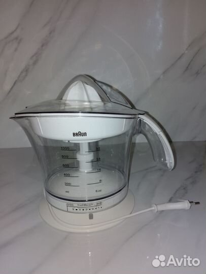 Соковыжималка для цитрусовых braun новая