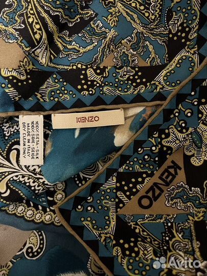 Шелковый платок kenzo