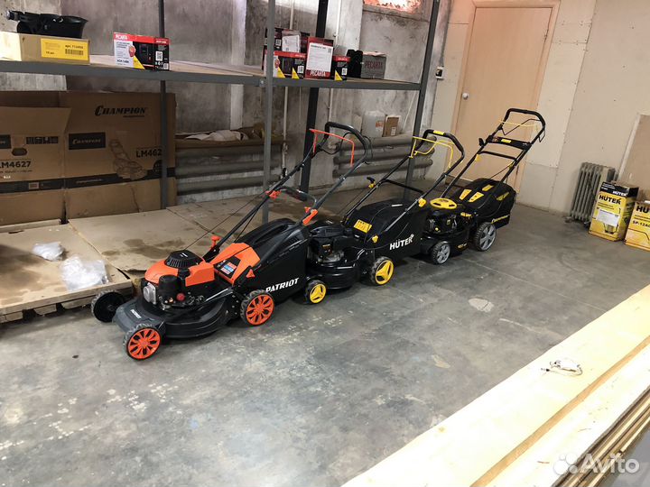 Бензиновые газонокосилки