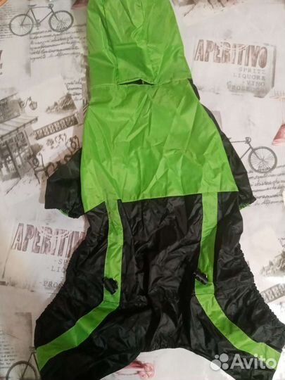 Дождевик для собаки средних пород