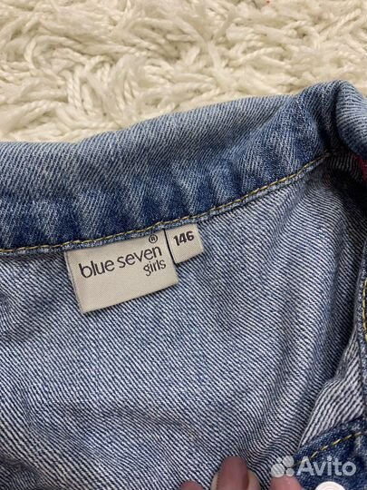 Джинсовая жилетка