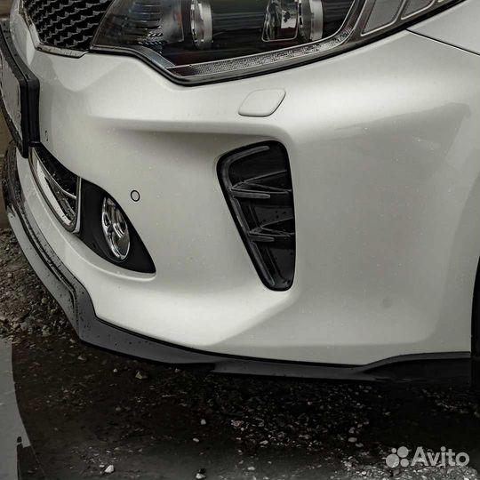 Юбка переднего бампера для Kia Optima IV GT-Line