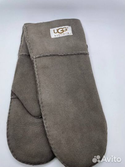 Перчатки ugg с овчиной